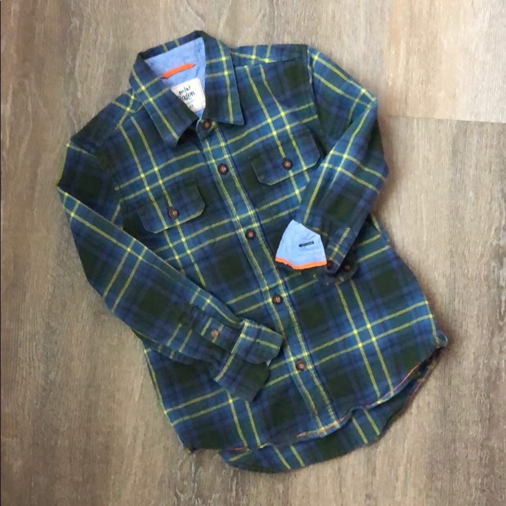 SOLD!! Mini Boden Casual Twill Shirt